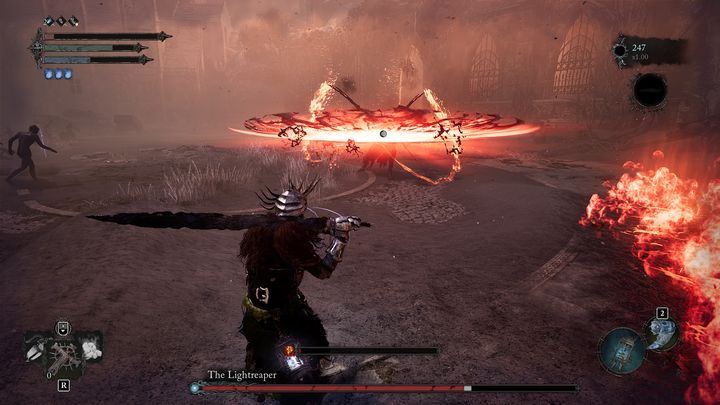 W drugiej fazie może strzelać swoim ognistym cięciem dwukrotnie, także bądźcie przygotowani na tego typu atak - Lords of the Fallen: Jak pokonać bossa Żniwiarz Światła? - Lords of the Fallen - poradnik do gry