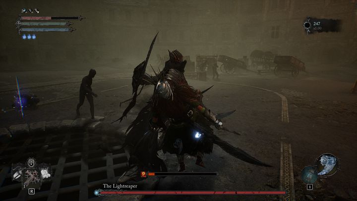 Boss może również wykonać liniowe pchnięcie mieczem - Lords of the Fallen: Jak pokonać bossa Żniwiarz Światła? - Lords of the Fallen - poradnik do gry