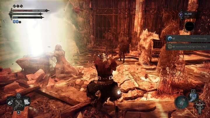 Do tego, na drugim końcu areny znajduje się Piętno Umbralu - Lords of the Fallen: Jak pokonać bossa Sędzia i Kapłanka, Strażniczka Blasku? - Lords of the Fallen - poradnik do gry