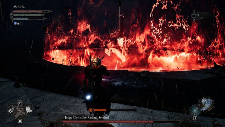 Jedną z nowości jest stworzenie ognistej aury, która najpierw będzie się poszerzać, a gdy dojdzie do swojego maksymalnego zasięgu, powróci do Strażniczki Blasku - Lords of the Fallen: Jak pokonać bossa Sędzia i Kapłanka, Strażniczka Blasku? - Lords of the Fallen - poradnik do gry