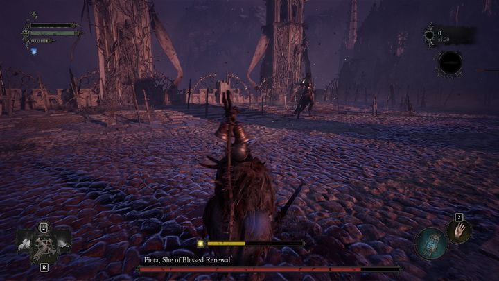 Pieta ma w zanadrzu również sekwencję czterech ataków - Lords of the Fallen: Jak pokonać Pieta, Odrodzona w Błogosławieństwie? - Lords of the Fallen - poradnik do gry