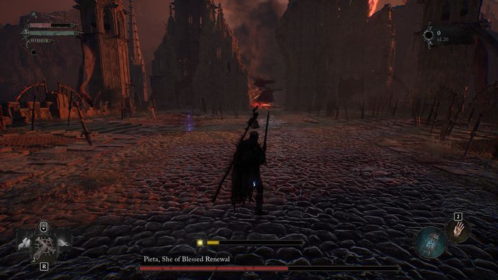 Po tym jak zdrowie bossa spadnie do 60%, rozpocznie się druga faza - Lords of the Fallen: Jak pokonać Pieta, Odrodzona w Błogosławieństwie? - Lords of the Fallen - poradnik do gry
