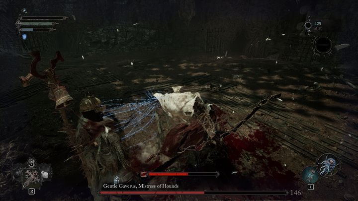 Gaverus delikatna zazwyczaj będzie ostrzeliwać Was normalnymi lub świętymi strzałami - Lords of the Fallen: Jak pokonać bossa Gaverus delikatna, Władczyni Ogarów? - Lords of the Fallen - poradnik do gry