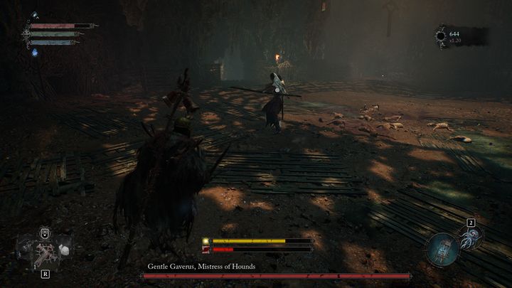 Gaverus delikatna, mimo tego, że specjalizuje się w walce dystansowej, potrafi również walczyć w zwarciu - Lords of the Fallen: Jak pokonać bossa Gaverus delikatna, Władczyni Ogarów? - Lords of the Fallen - poradnik do gry