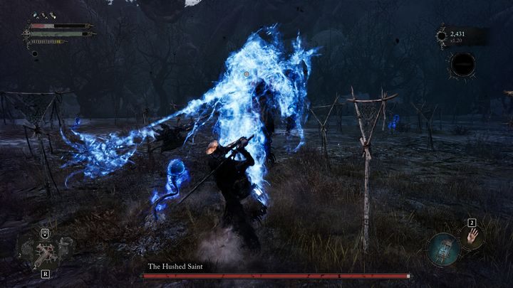 Pamiętajcie o tym, że możecie wyrwać mu duszę, dzięki czemu zatrzymacie go na krótką chwilę - Lords of the Fallen: Jak pokonać bossa Uciszony Święty? - Lords of the Fallen - poradnik do gry