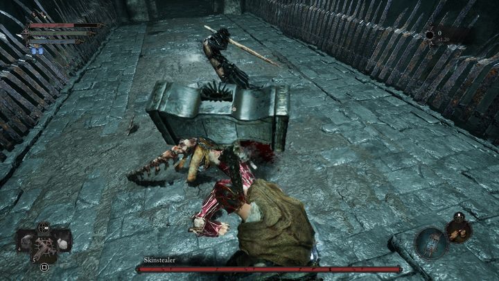 Po wejściu na arenę, będziecie mieli chwilę na to, aby się przygotować do pojedynku - Lords of the Fallen: Jak pokonać bossa Łupieżca skór? - Lords of the Fallen - poradnik do gry