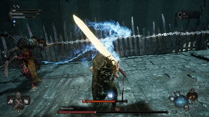 Możecie również wyrwać mu duszę, jednak róbcie to dopiero w momencie, gdy będziecie od niego oddaleni - Lords of the Fallen: Jak pokonać bossa Łupieżca skór? - Lords of the Fallen - poradnik do gry