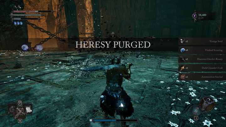 Za pokonanie Dręczycielki Dervli, Zaprzysiężonego Rycerza oraz Niezłamanej Obietnicy otrzymacie następujące nagrody - Lords of the Fallen: Jak pokonać bossa Dręczycielka Dervla, Zaprzysiężony Rycerz? - Lords of the Fallen - poradnik do gry