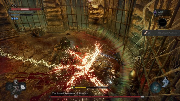 W kopule, w centrum areny znajduje się skrzynia - Lords of the Fallen: Jak pokonać bossa Święty Rezonans Uporu? - Lords of the Fallen - poradnik do gry