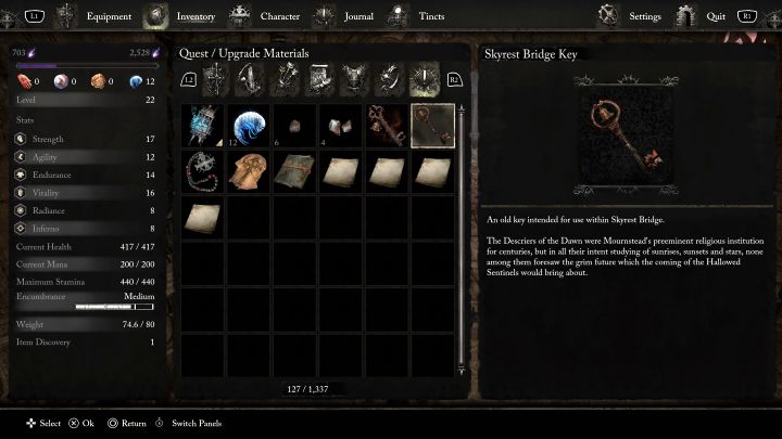 1 - Lords of the Fallen: Gdzie znaleźć Klucz Mostu Podniebnego Spoczynku? - Lords of the Fallen - poradnik do gry