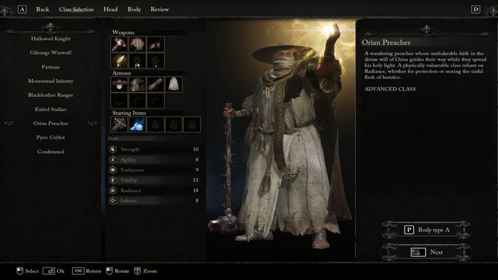 Jedynymi postaciami, które początkowo władają magią, są Oriański kaznodzieja oraz Kultysta spalenia - Lords of the Fallen: Najlepsza klasa - Lords of the Fallen - poradnik do gry