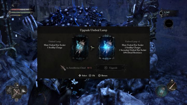 Sposób odblokowania: W pełni ulepsz Latarnię Umbralu - Lords of the Fallen: Trofea / Osiągnięcia - lista wszystkich, poradnik trofeowy - Lords of the Fallen - poradnik do gry