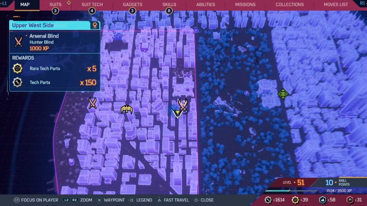 5 - Spider Man 2: Wszystkie zasłony i bazy łowców - lokacje - Spider Man 2 - poradnik do gry