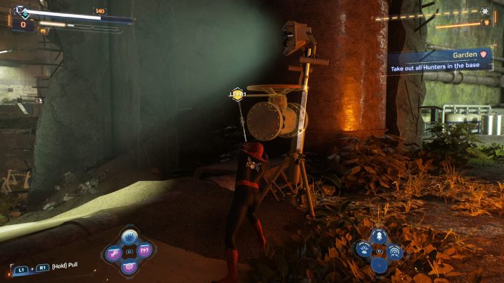 Odnajdźcie wszystkie 2 zasłony łowców w tej dzielnicy, aby odkryć położenie ich bazy - Spider Man 2: Wszystkie zasłony i bazy łowców - lokacje - Spider Man 2 - poradnik do gry