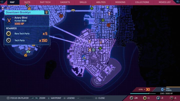 10 - Spider Man 2: Wszystkie zasłony i bazy łowców - lokacje - Spider Man 2 - poradnik do gry