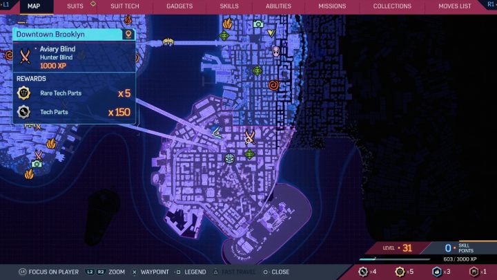 11 - Spider Man 2: Wszystkie zasłony i bazy łowców - lokacje - Spider Man 2 - poradnik do gry