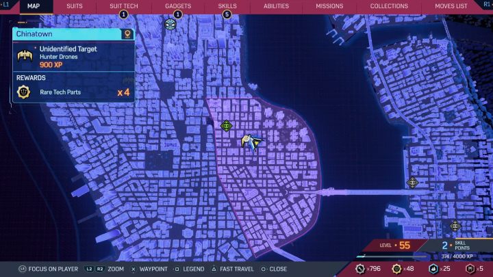 Zbadajcie transmiter i podążajcie za dronem, aż uda wam się odszyfrować wiadomość - Spider Man 2: Wszystkie nierozpoznane cele - lokacje - Spider Man 2 - poradnik do gry