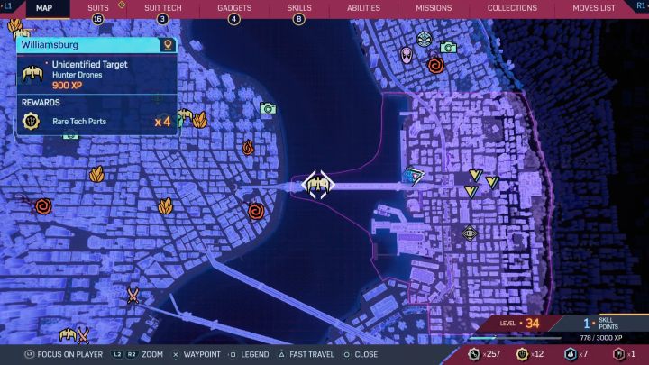 Podążajcie za dronem, aby odszyfrować wiadomość - Spider Man 2: Wszystkie nierozpoznane cele - lokacje - Spider Man 2 - poradnik do gry