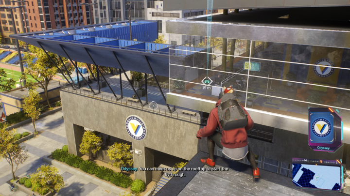 W tej misji musicie zrobić kilka zdjęć szkoły i podążać za dronem z kamerą - Spider Man 2: Wszystkie Brooklyn Visions - Spider Man 2 - poradnik do gry