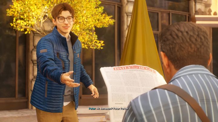 Misja poboczna z dzielnicy Midtown, w której młody Peter sprzedaje swoje pierwsze zdjęcie do gazety i poznaje J - Spider Man 2: Wszystkie zgłoszenia z MSMZS - zagadki z atomami - Spider Man 2 - poradnik do gry