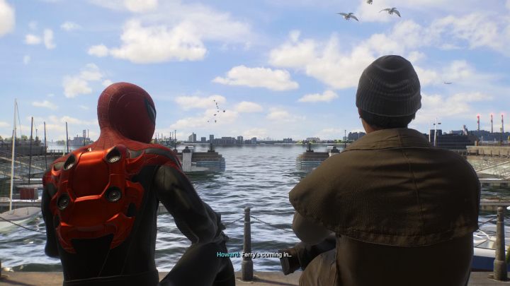 Porozmawiajcie z Howardem w Financial District - Spider Man 2: Wszystkie zgłoszenia z MSMZS - zagadki z atomami - Spider Man 2 - poradnik do gry