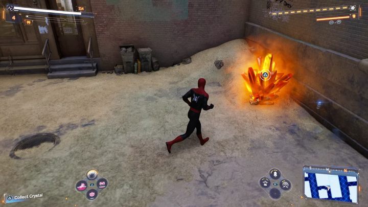 Znajdźka jest w tylnej alejce - Spider Man 2: Wszystkie Wspomnienia Marko - lokacje - Spider Man 2 - poradnik do gry