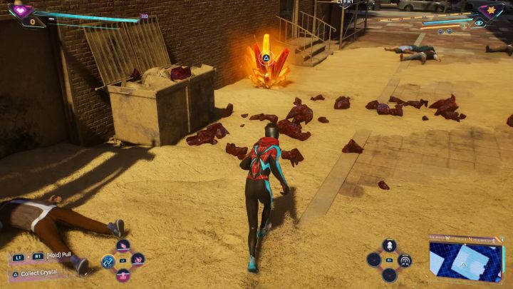 Znajdźka jest między budynkami - Spider Man 2: Wszystkie Wspomnienia Marko - lokacje - Spider Man 2 - poradnik do gry