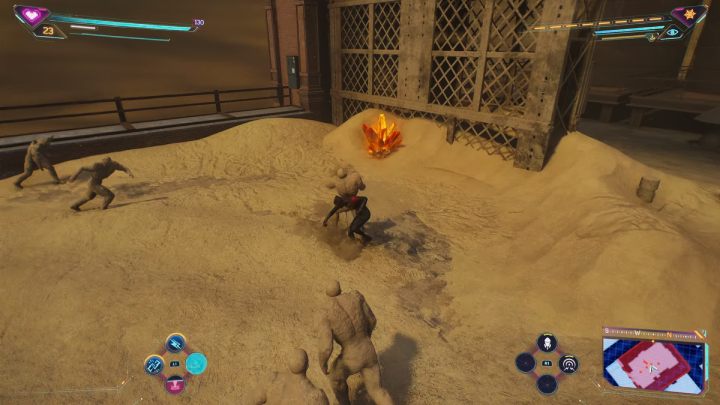 Znajdźka jest na dachu budynku - Spider Man 2: Wszystkie Wspomnienia Marko - lokacje - Spider Man 2 - poradnik do gry