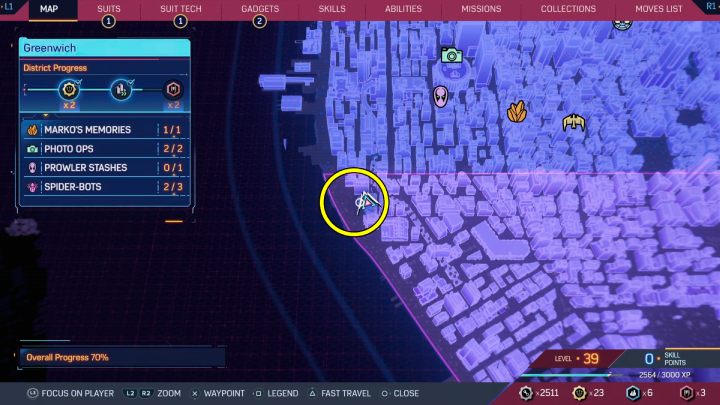 19 - Spider Man 2: Wszystkie Spider Boty lokacje - Spider Man 2 - poradnik do gry