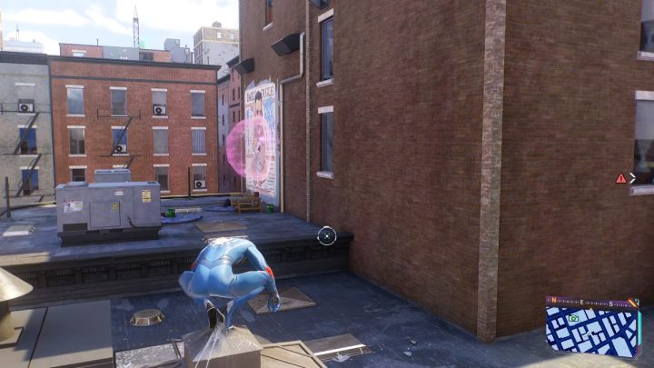 Tego Spider Bota znajdziecie na muralu J - Spider Man 2: Wszystkie Spider Boty lokacje - Spider Man 2 - poradnik do gry