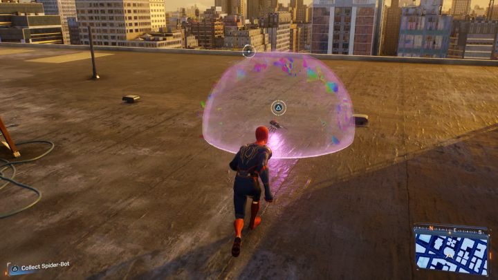 Tego Spider Bota zbierzecie podczas przechodzenia jednej z głównych misji - Spider Man 2: Wszystkie Spider Boty lokacje - Spider Man 2 - poradnik do gry