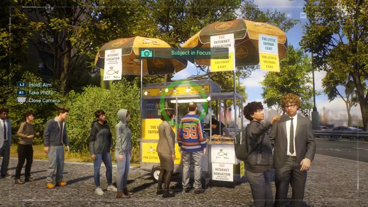 Zróbcie zdjęcie wózkowi sprzedającemu ciastka Taiyaki we wschodniej części Chinatown - Spider Man 2: Wszystkie szanse na zdjęcia - lokacje - Spider Man 2 - poradnik do gry