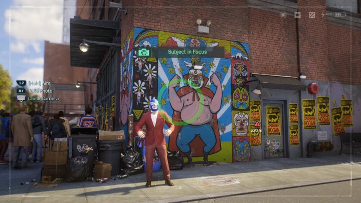 Zróbcie zdjęcie zamaskowanemu zapaśnikowi przy muralu - Spider Man 2: Wszystkie szanse na zdjęcia - lokacje - Spider Man 2 - poradnik do gry