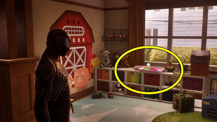 1 - Spider Man 2: Kuchnia Connorsa - zagadka z pianinem - Spider Man 2 - poradnik do gry