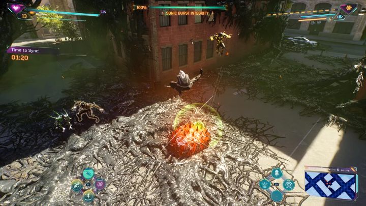 To gniazdo jest w północno-zachodniej części dzielnicy - Spider Man 2: Wszystkie gniazda symbiontów - lokacje - Spider Man 2 - poradnik do gry