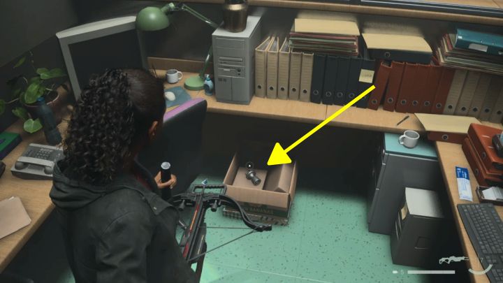 4 - Alan Wake 2: Zagadka klamki do warsztatu z karabinem myśliwskim - Alan Wake 2 - poradnik do gry