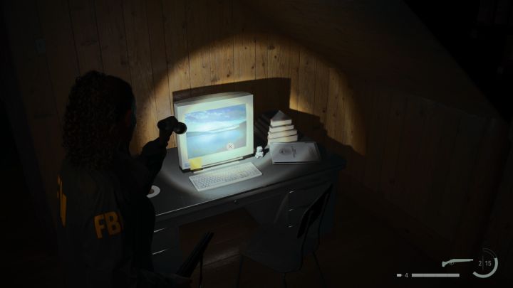 1 - Alan Wake 2: Zagadka hasła do komputera w Witchfinders Station - Alan Wake 2 - poradnik do gry