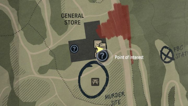 2 - Alan Wake 2: Zagadka otwarcia gabloty z obrzynem w Sklepie wielobranżowym - Alan Wake 2 - poradnik do gry