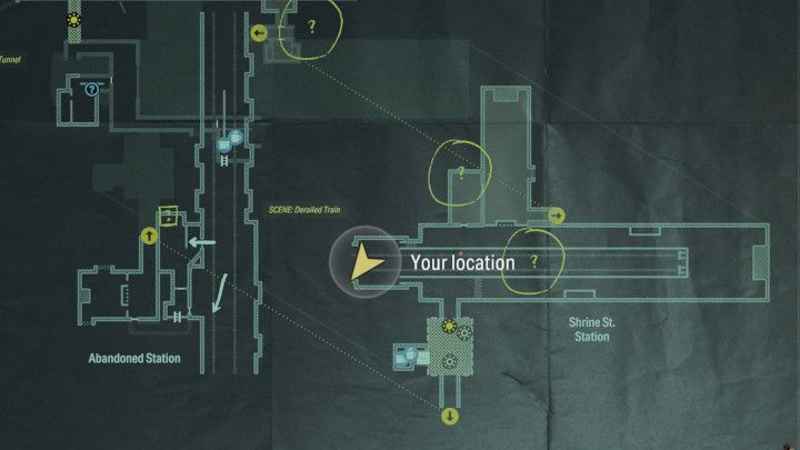 Po dotarciu do tunelu w południowej części mapy, skierujcie się w lewo (na zachód) - Alan Wake 2: Wszystkie Słowa mocy - Alan - Alan Wake 2 - poradnik do gry