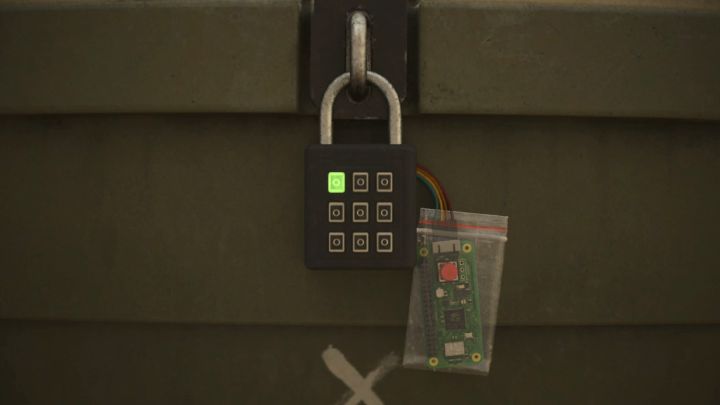 Do tego pojemnika i kolejnych z Bunker Woods możecie najwcześniej dotrzeć w Return 5 - Alan Wake 2: Wszystkie zagadki skrytek kultu w Bright Falls - Alan Wake 2 - poradnik do gry