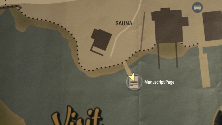 Strona maszynopisu jest na końcu małego molo w Downtown Watery - Alan Wake 2: Wszystkie strony maszynopisu - Return 1-3 - Alan Wake 2 - poradnik do gry