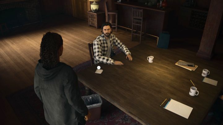 Stronę zdobędziecie automatycznie - Alan Wake 2: Wszystkie strony maszynopisu - Return 1-3 - Alan Wake 2 - poradnik do gry