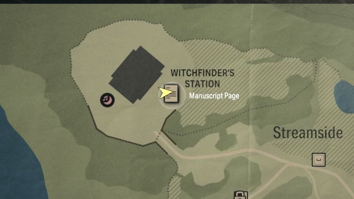 Strona leży na stoliku obok Witchfinders Station w północno-zachodniej części Cauldron Lake - Alan Wake 2: Wszystkie strony maszynopisu - Return 1-3 - Alan Wake 2 - poradnik do gry