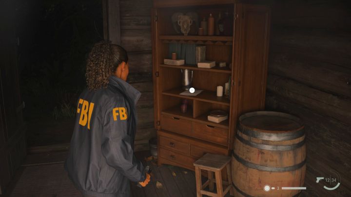 Strona jest wewnątrz chatki Witchs Hut w Cauldron Lake - Alan Wake 2: Wszystkie strony maszynopisu - Return 1-3 - Alan Wake 2 - poradnik do gry