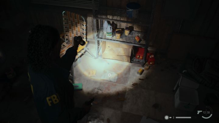 Strona jest wewnątrz Sklepu wielobranżowego w Cauldron Lake - Alan Wake 2: Wszystkie strony maszynopisu - Return 1-3 - Alan Wake 2 - poradnik do gry