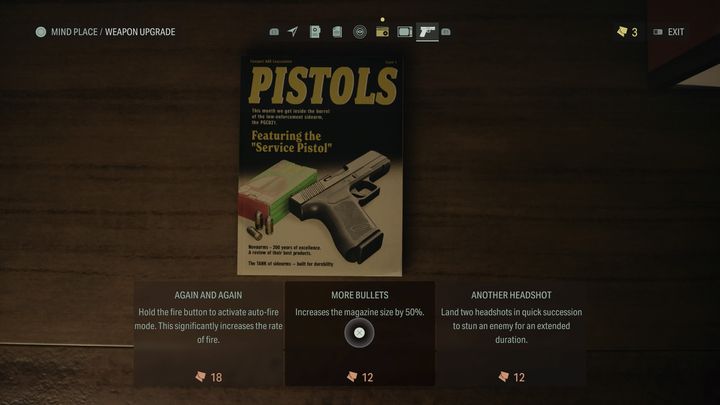 Wiele z dostępnych ulepszeń wymagać będzie od Was specyficznego podejścia do walki lub okupiona zostanie dodatkowymi ograniczeniami - Alan Wake 2: Najlepsze ulepszenia broni - Alan Wake 2 - poradnik do gry