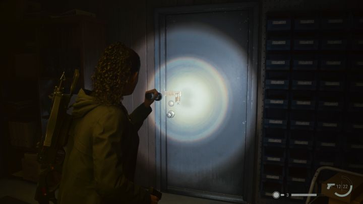 1 - Alan Wake 2: Zagadka kłódki w Warsztacie Rycerzy Kalewali w Watery - Alan Wake 2 - poradnik do gry