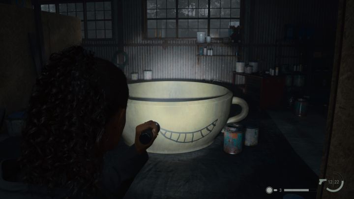 4 - Alan Wake 2: Zagadka kłódki w Warsztacie Rycerzy Kalewali w Watery - Alan Wake 2 - poradnik do gry