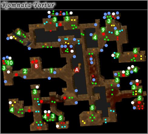 Nawet nie próbuj sforsować pułapek w [1], gdyż spalą cię na popiół - Forteca Alamut | CZĘŚĆ II | Lionheart Legacy of the Crusader - Lionheart: Legacy of the Crusader - poradnik do gry