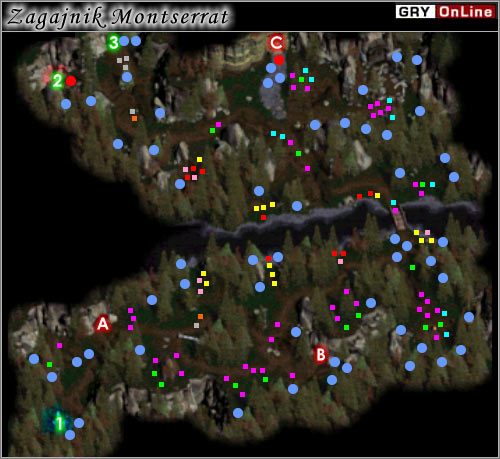 Gdy się tu przeniesiesz, używając niebieskiego kryształu, to znajdziesz się w [1] - Montserrat | CZĘŚĆ II | Lionheart Legacy of the Crusader - Lionheart: Legacy of the Crusader - poradnik do gry